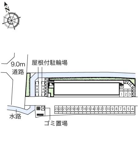 ★手数料０円★草津市草津町 月極駐車場